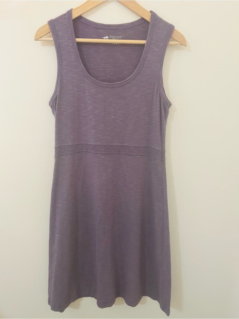 Horny Toad Purple Tencel Organic Cotton Scoop Neck Tank Dress M